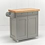 Portland Kitchen Island Grey