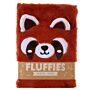 Fluffy Plush Notebook - Adoramals Red Panda