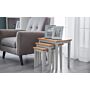 Cleo Nest Of Tables 2 Tone Grey & Oak