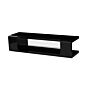 Parker High Gloss Tv Cabinet Black