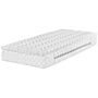 Pocket Spring Mattress Medium White 90 X 200 Cm Polyester With Cooling Memory Foam With Zip