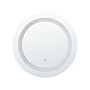 Wall Mounted Hanging Led Mirror 58 Cm Round Modern Contemporary Bathroom Vanity Make-up