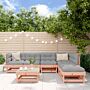 Vidaxl 7 Piece Garden Lounge Set Solid Wood Douglas