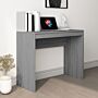 Vidaxl Desk Grey Sonoma 90x40x72 Cm Engineered Wood