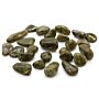 Small African Tumble Stones - Epidote Snowflake