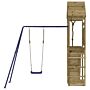 Vidaxl Outdoor Playset Impregnated Wood Pine