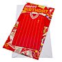 Liverpool Fc Retro Shirt Birthday Card