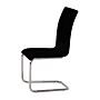 Arizona Dining Chair Chrome & Black