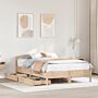 Vidaxl Bed Frame Without Mattress 160x200 Cm Solid Wood Pine