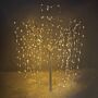 Weeping Willow Tree - 180cm White 400 Warm White Led