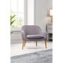 Modern Faux Wool Single Sofa Chair