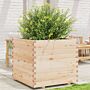 Vidaxl Garden Planter 80x80x72 Cm Solid Wood Pine