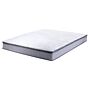 Pocket Spring Mattress White With Grey Fabric King Size 5ft3 Medium