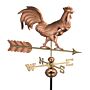 Rooster Farmhouse Copper Weathervane