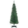 Homcom 1.5m Artificial Christmas Pine Tree W/plastic Stand-green