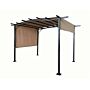 San Remo Sliding Pergola 2.75x3.66m Mocha