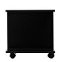 Homcom Tv Stand W/ Shelves -black