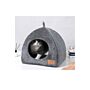 Cat Bed For Cats Pet Dog Cave Bed Pet Tent Cave Igloo Bed For Cats/small Dogs