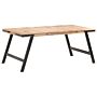 Vidaxl Dining Table 180x90x76 Cm Solid Mango Wood