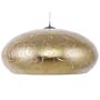 Pendant Lamp Gold Metal Vintage Ceiling Light