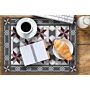 Roma Vinyl Table Mat 33x45cm (set Of 4)