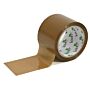 Buff Packaging Tape 75mm Wide X 66m Long