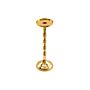 Brass Metal Pillar Candlestick 29cm