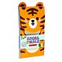 Flip Open Shaped Memo Pad - Adoramals Tiger