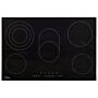 Vidaxl Ceramic Hob With 5 Burners Touch Control 90 Cm 8500 W