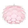 Pendant Lamp Pink Plastic Pine Cone Globe Shade Hanging Lamp