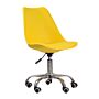 Orsen Swivel Office Chair Yellow