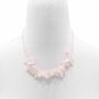 Longstone Gem Necklace - Rose Quartz