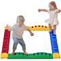 Aiyaplay 12pcs Kids Balance Beam Stepping Stones W/ Non-slip Foot Pads