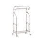 Towel Stand Bathroom Rack Vintage White Stressed Freestanding Old Looking Retro Classic