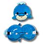 Relaxeazzz Travel Pillow & Eye Mask - Blu The Dolphin