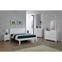 Etna Single Bed White