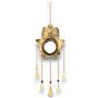 Indian Chimes - Hamsa Lrg Mirror 5 Bells