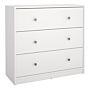 May Chest Of 3 Drawers In White