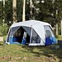 Vidaxl Family Tent With Led 10-person Light Green Quick Release