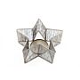 Silver Star Tealight Holder