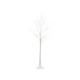 Outdoor Led Christmas Tree White Metal 190 Cm Decoration Seasonal Home Garden Décor With Lights