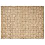 Area Rug Beige Jute 300 X 400 Cm Braided Handmade Geometric Pattern Natural Boho Style Textile