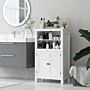 Homcom Multi-storage Modern Bathroom Cabinet - White