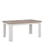 Illoppa Dining Table Extended In Oak Nelson/snowy Oak