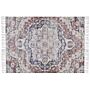 Area Rug Multicolour Polyester And Cotton 150 X 230 Cm Oriental Distressed With Tassels