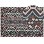 Area Rug Mulitcolour Wool 160 X 230 Cm Flat Weave Hand Tufted Geometric Oriental Pattern