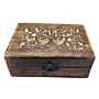 Medium Wooden Keepsake Box 15x10x6cm - Tree Of Life