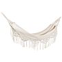 Garden Hammock Beige Cotton And Polyester Swing Seat