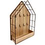 Wood & Wire House Key Storage Unit