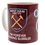 West Ham United Fc Bubbles Mug